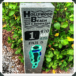 golf hollywood beach marker hole resort course 1st